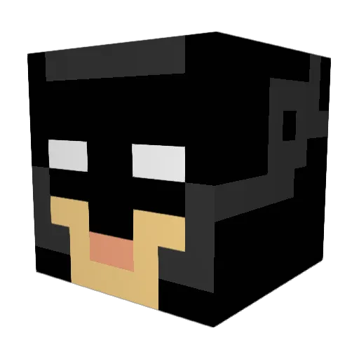 Harry_Lof Minecraft avatar head, 3D render