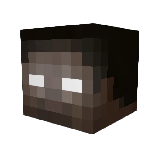 Harry_Penter Minecraft avatar head, 3D render