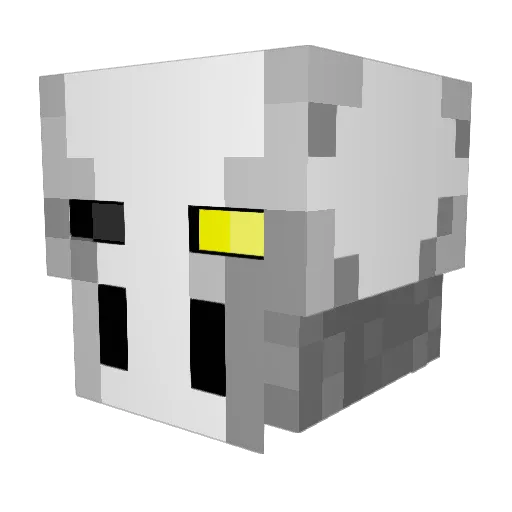 Harrycotta Minecraft avatar head, 3D render