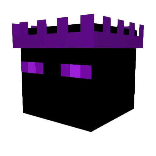 Harryium Minecraft avatar head, 3D render