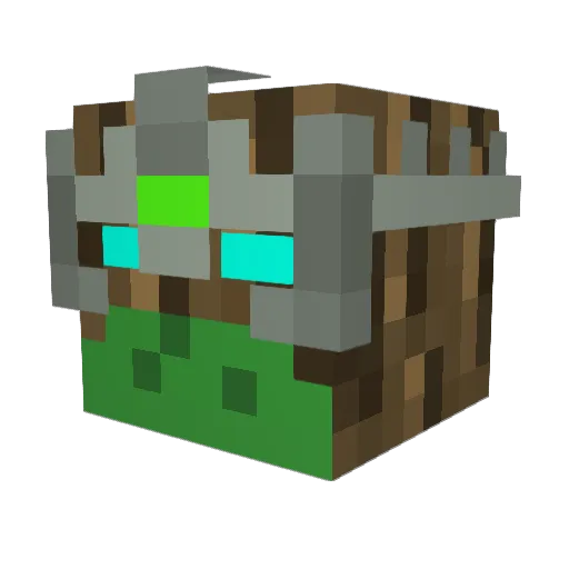 Harryman789 Minecraft avatar head, 3D render