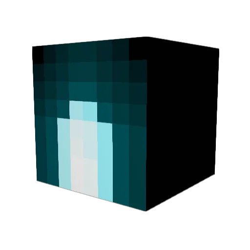 HarshMoney Minecraft avatar head, 3D render