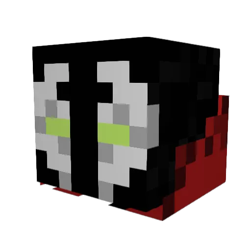 HartSpawn Minecraft avatar head, 3D render