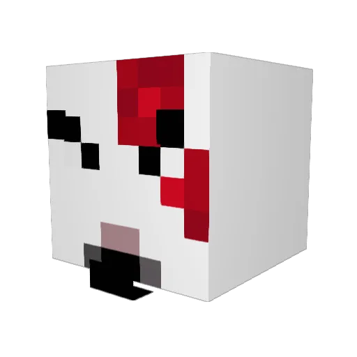 HartmanKrusade Minecraft avatar head, 3D render