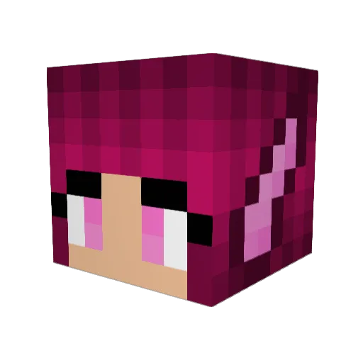 HartmutHartgut Minecraft avatar head, 3D render