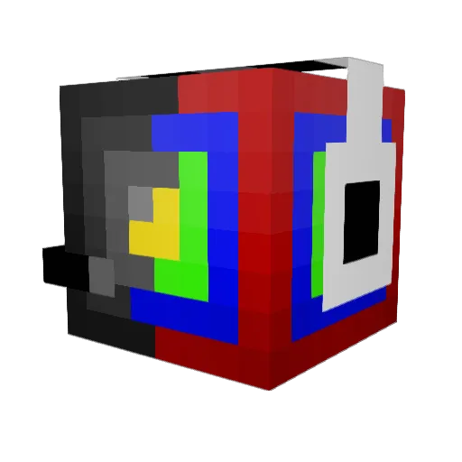 Haruka_Kai Minecraft avatar head, 3D render