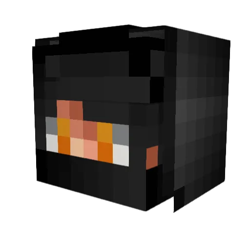 HarunTalha Minecraft avatar head, 3D render