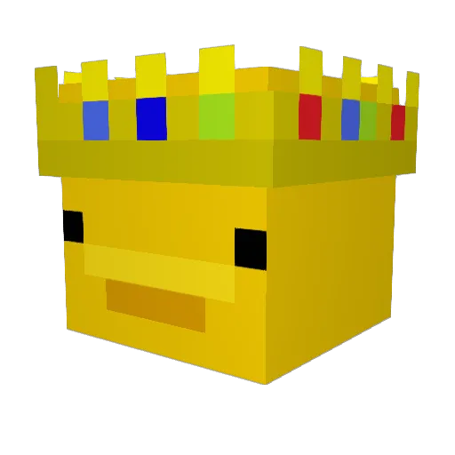Harunasne Minecraft avatar head, 3D render