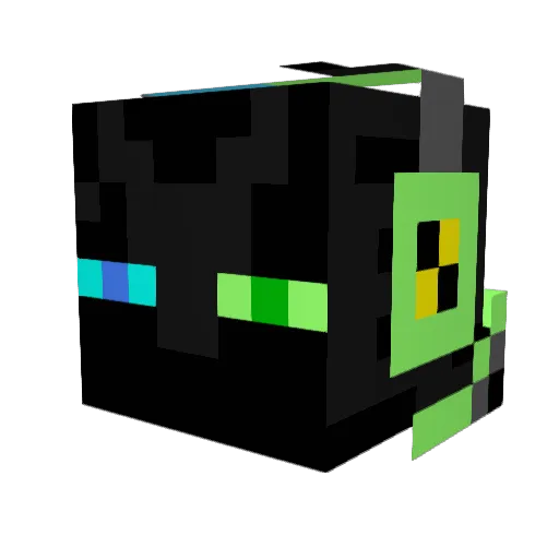 Haruya_0428 Minecraft avatar head, 3D render