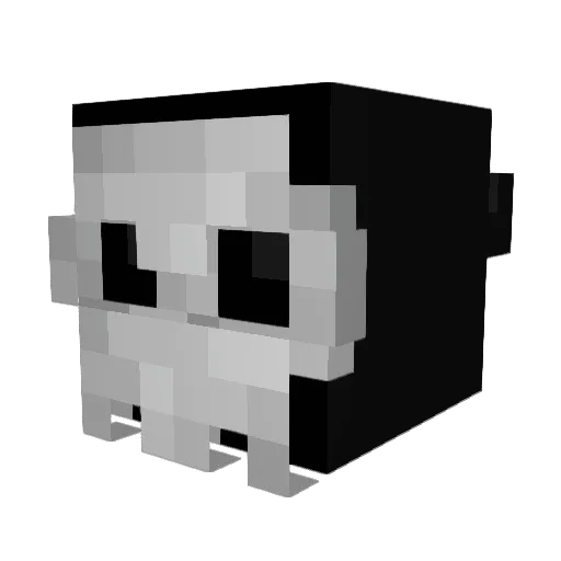 HarvestFeet Minecraft avatar head, 3D render