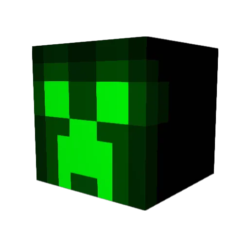 Harvey3333 Minecraft avatar head, 3D render