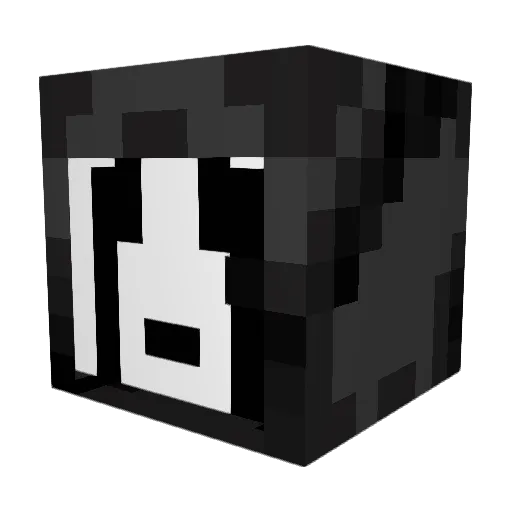 HarveyDoogle Minecraft avatar head, 3D render