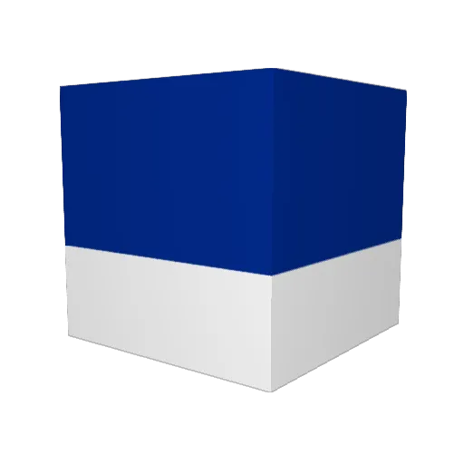 Harvux Minecraft avatar head, 3D render