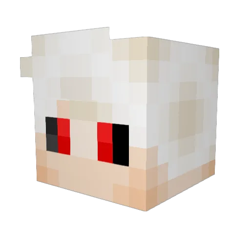 HarvveySmells Minecraft avatar head, 3D render