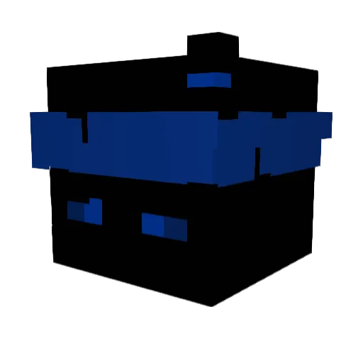 HashirShahzaib Minecraft avatar head, 3D render