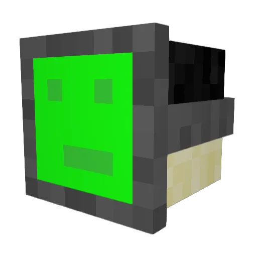 Hashoomi14 Minecraft avatar head, 3D render