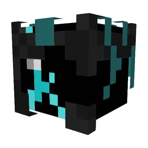 Hashsan Minecraft avatar head, 3D render
