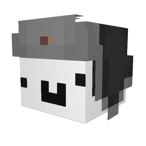 Hassan7731x Minecraft avatar head, 3D render