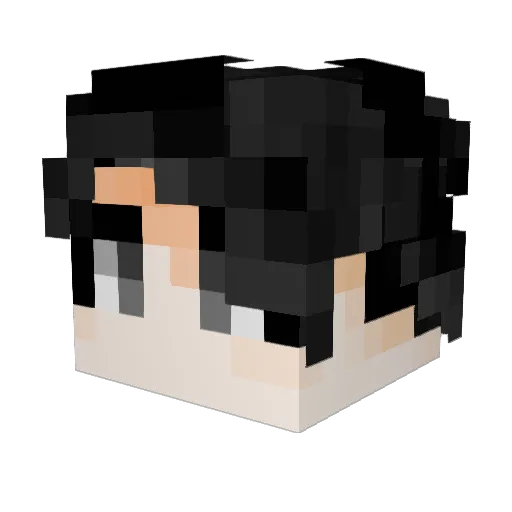 Hastur_261 Minecraft avatar head, 3D render
