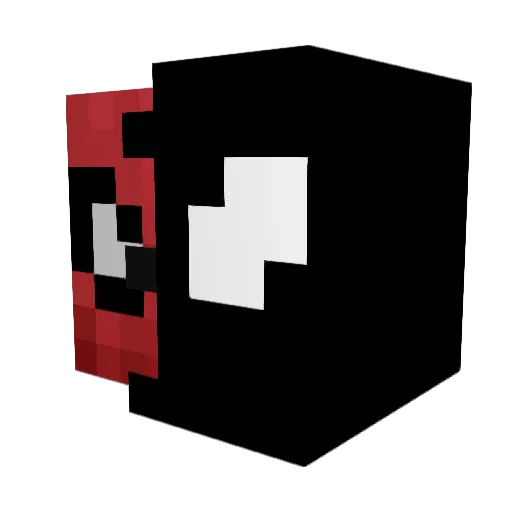 Hasty_Baby Minecraft avatar head, 3D render