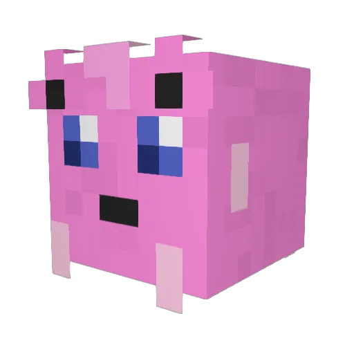HatNbow Minecraft avatar head, 3D render