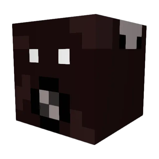 HatoriYT Minecraft avatar head, 3D render
