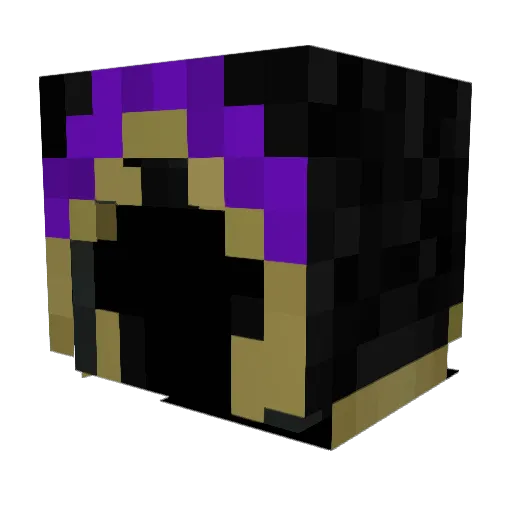 Hattersss Minecraft avatar head, 3D render