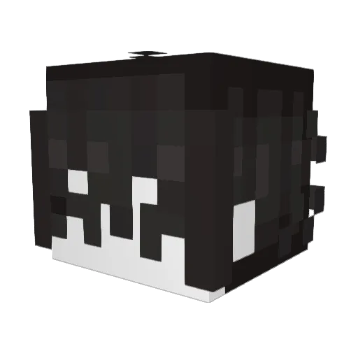 Hatty061 Minecraft avatar head, 3D render