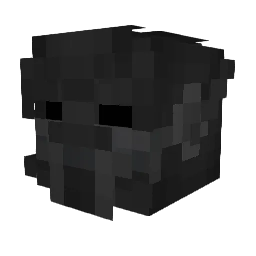 Haunt_PvP Minecraft avatar head, 3D render