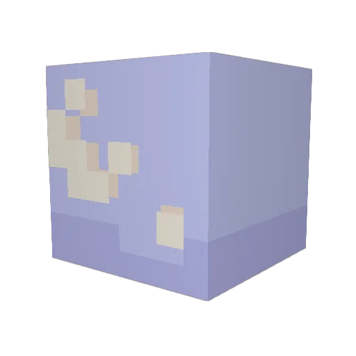 HauntedHorse Minecraft avatar head, 3D render