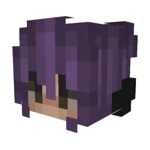 HauptmannKiller Minecraft avatar head, 3D render