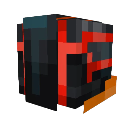 Havar0k Minecraft avatar head, 3D render