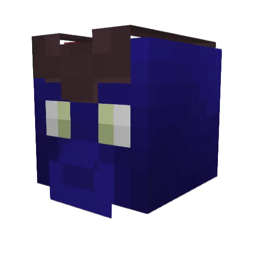 Havesomeslav Minecraft avatar head, 3D render