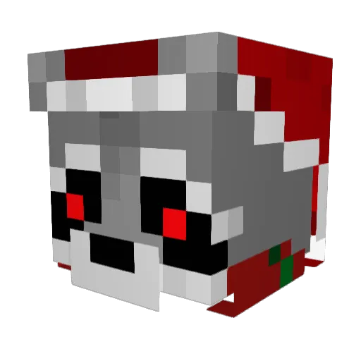 Havie2 Minecraft avatar head, 3D render