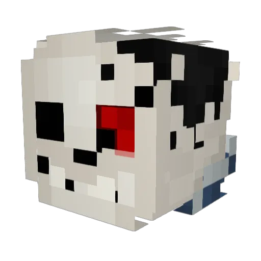 Havier2009 Minecraft avatar head, 3D render