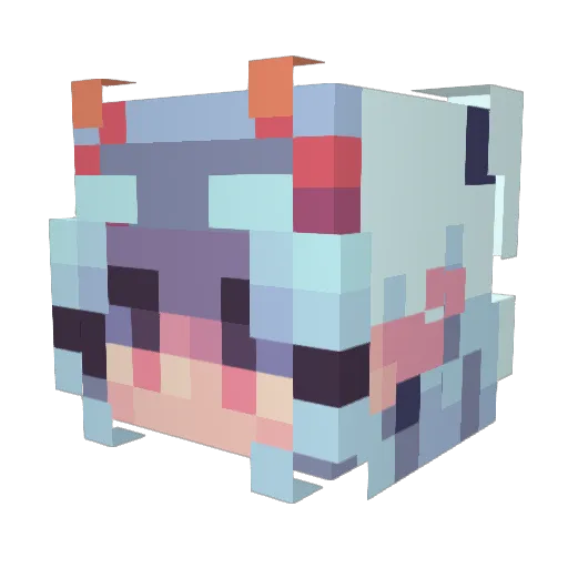 Havinat0r Minecraft avatar head, 3D render