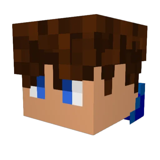 HavocDrifter07 Minecraft avatar head, 3D render