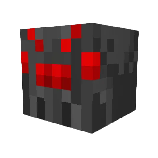 HavocWraith01 Minecraft avatar head, 3D render
