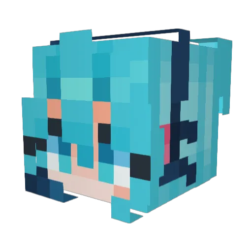 Havoc_42 Minecraft avatar head, 3D render