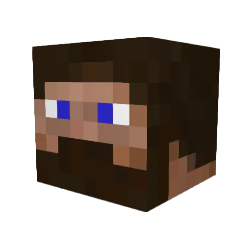 Hawk_112 Minecraft avatar head, 3D render