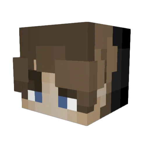 Hawkeye08042 Minecraft avatar head, 3D render