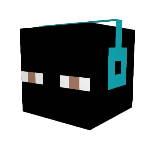 Hawkeye202208 Minecraft avatar head, 3D render