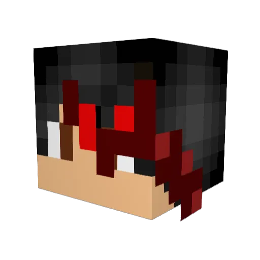 Hawkeye52502 Minecraft avatar head, 3D render
