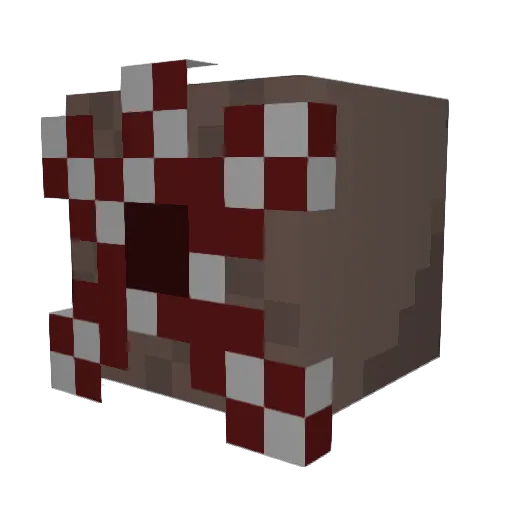Hawkless21 Minecraft avatar head, 3D render