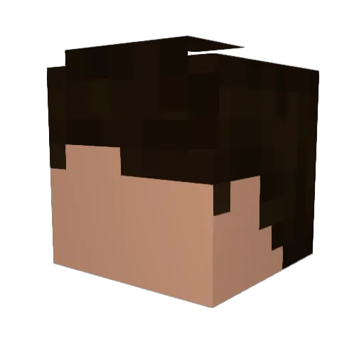HawksPlayz Minecraft avatar head, 3D render