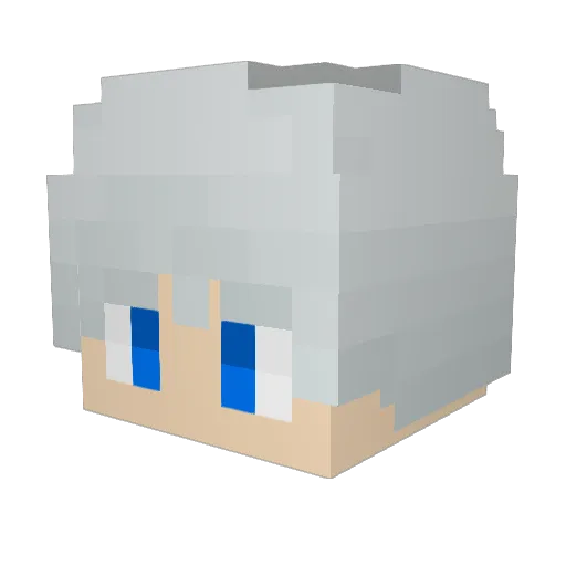 HayanYeanauh Minecraft avatar head, 3D render