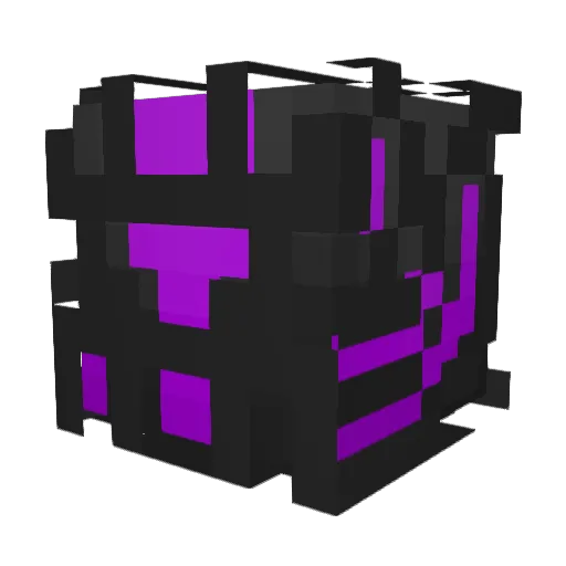 HaydHold Minecraft avatar head, 3D render