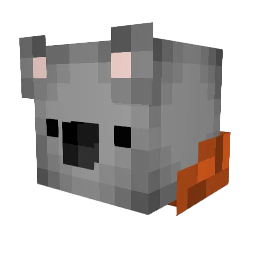 Hayden99 Minecraft avatar head, 3D render