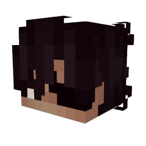 HaydenB213 Minecraft avatar head, 3D render