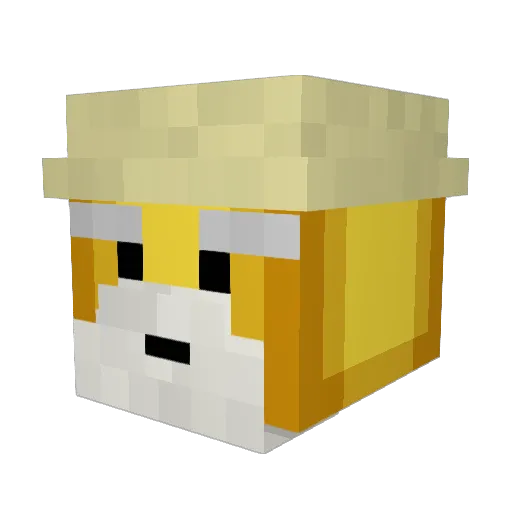 Hayderr31 Minecraft avatar head, 3D render